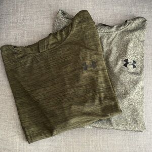 Boys Bundle of Under Armour Long sleeve shirt with hood size YLG